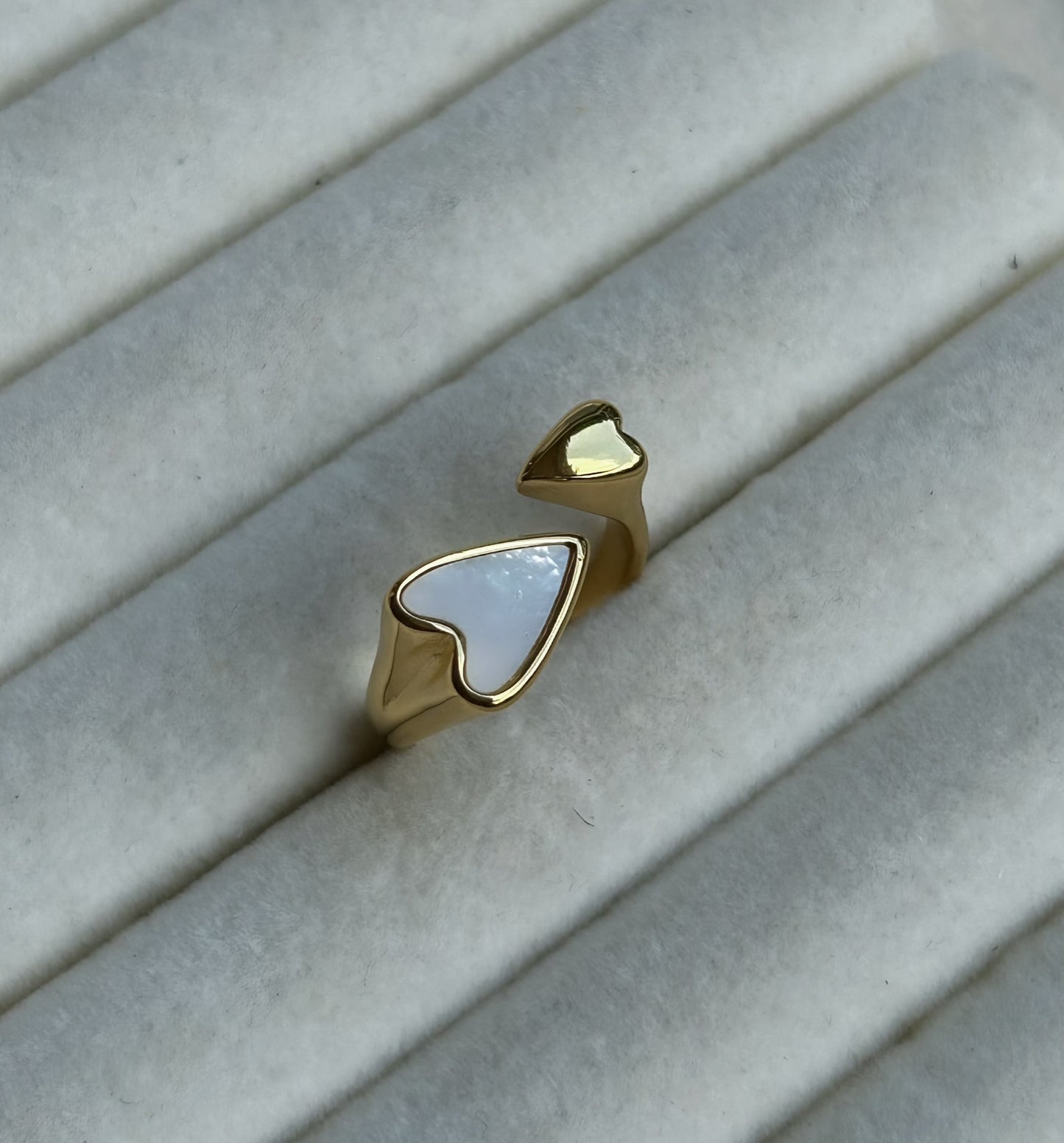 Dual Heart Ring
