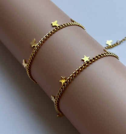 Astral Wings Anklets