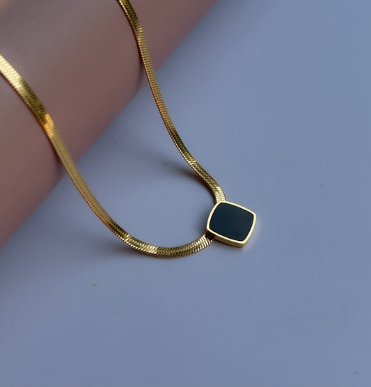 Noir Charm Necklace