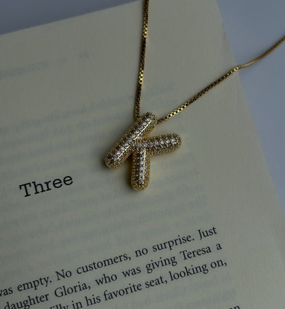 Bold Chic Initials Necklace