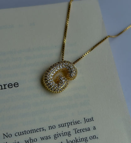 Bold Chic Initials Necklace