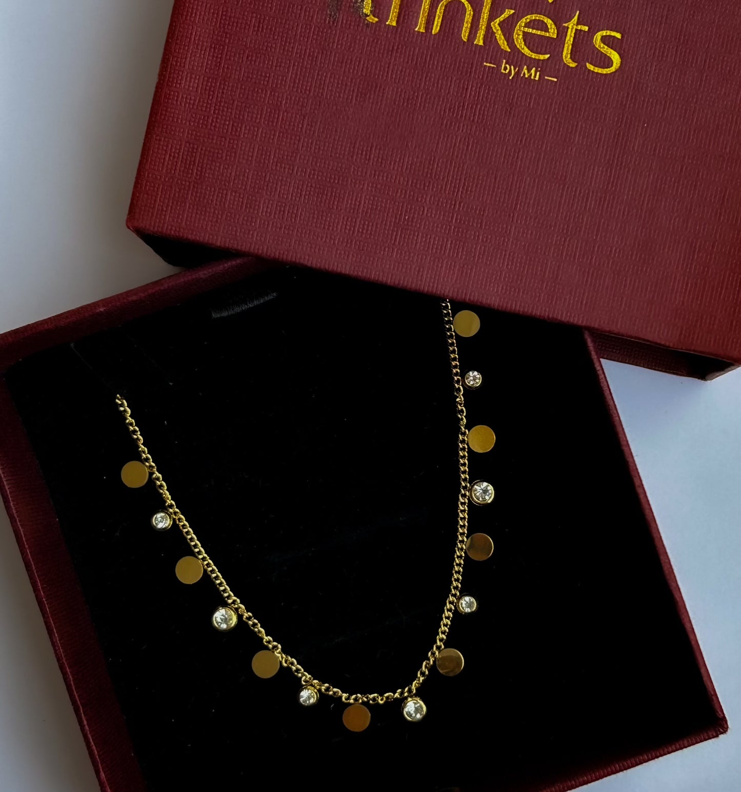 Sunlit Dots Necklace