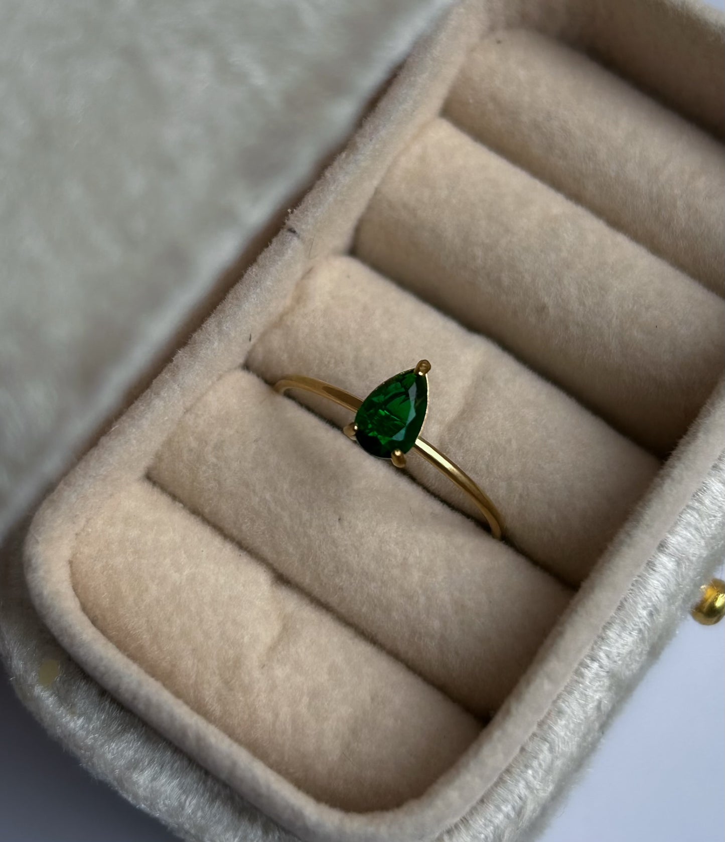 Mint Whisper Ring