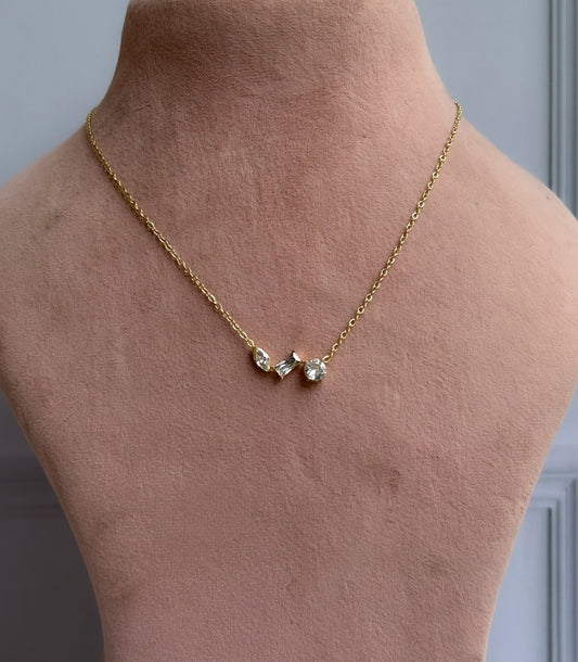 Crystal Thread Necklace