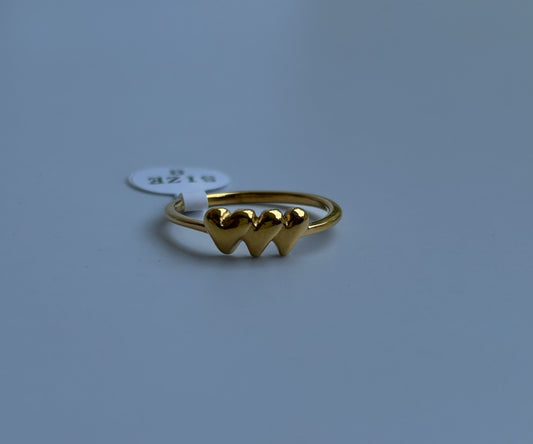 Heart Trinity Ring