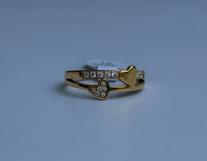 Icy Heart Ring