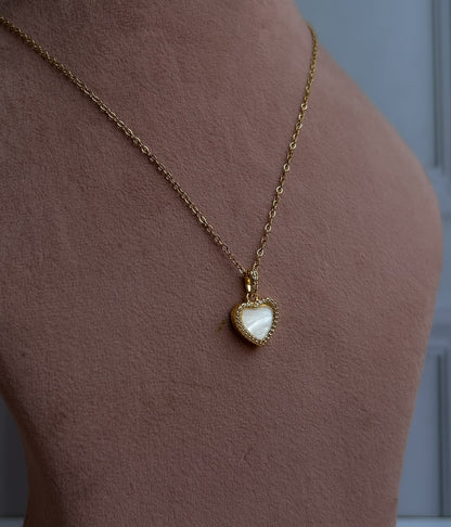 Halo Heart Necklace