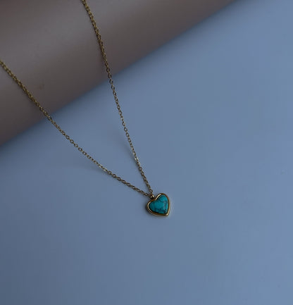 Aqua Kiss Necklace