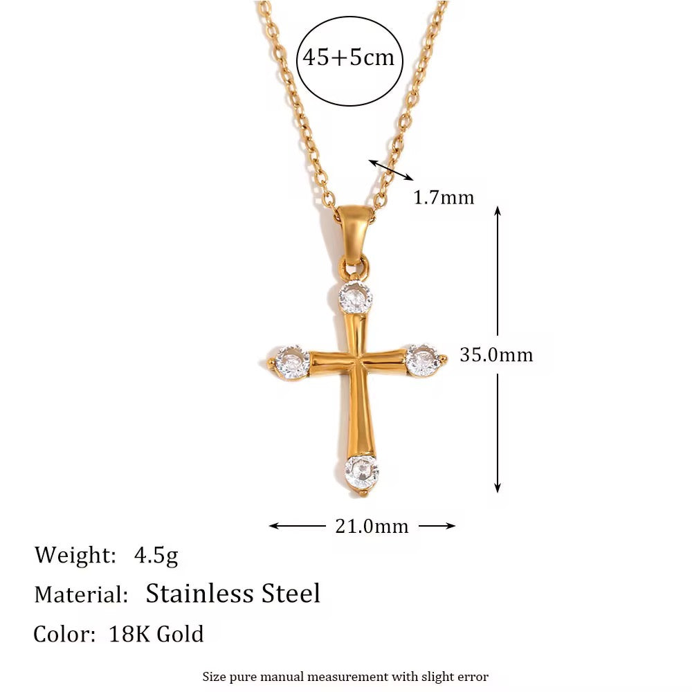 Luxe Cross Necklace