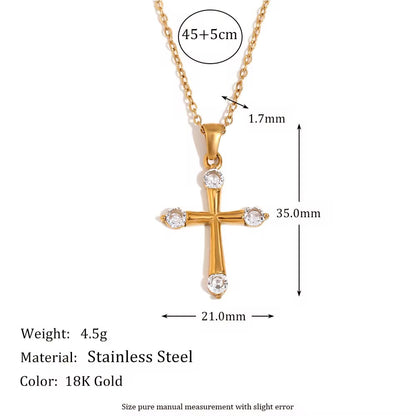 Luxe Cross Necklace