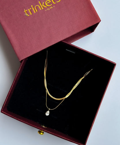 Moon Layered Necklace