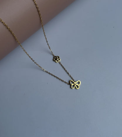 Pappillon Duo Necklace