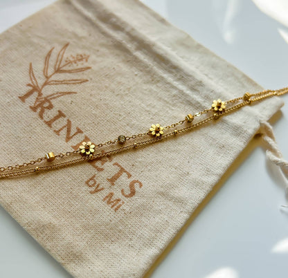 Scarlet Layered Bracelet