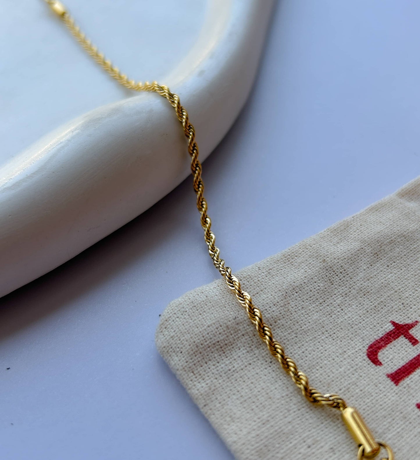 Twisted Golden Bracelet