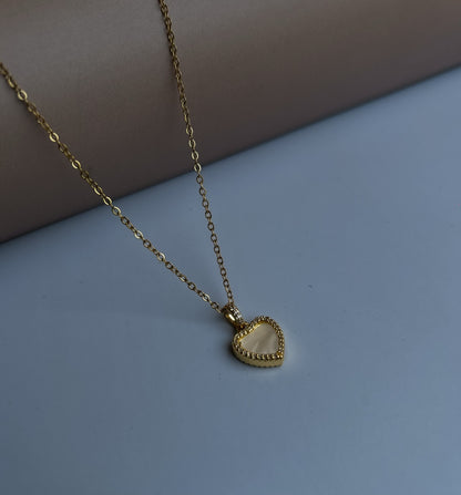 Halo Heart Necklace
