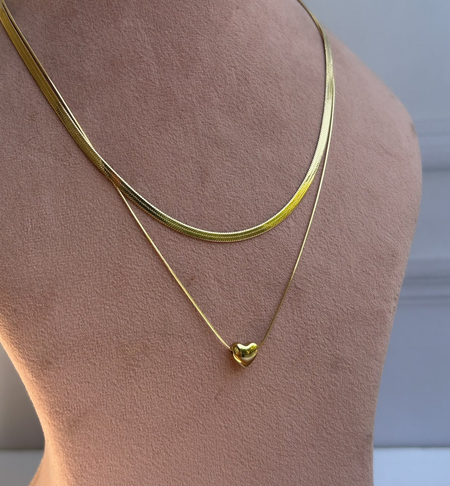 Love Lit Layered Necklace
