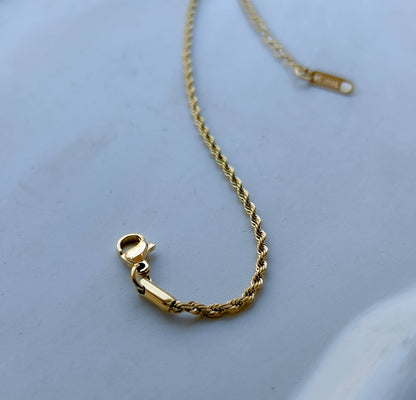 Twisted Golden Bracelet