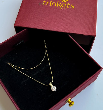 Solo Shine Layered Necklace