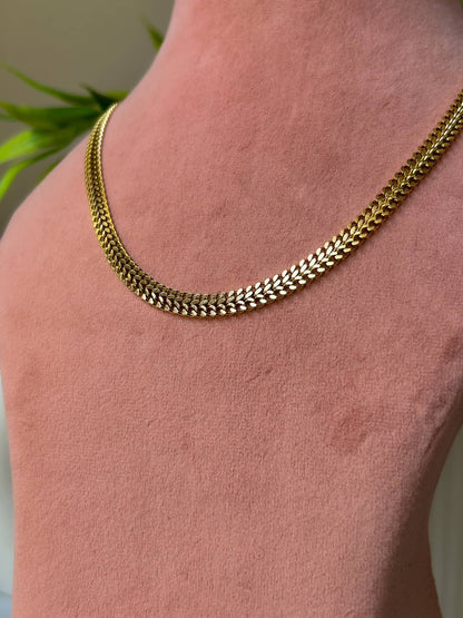 Gold Torque Necklace