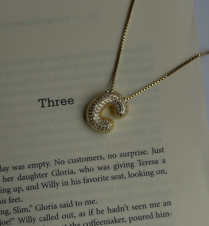 Bold Chic Initials Necklace