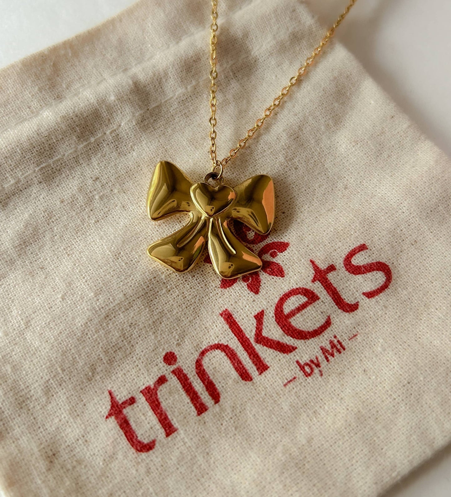 Bow Of Love Necklace
