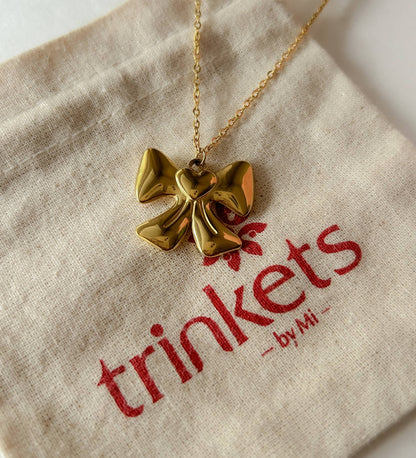 Bow Of Love Necklace