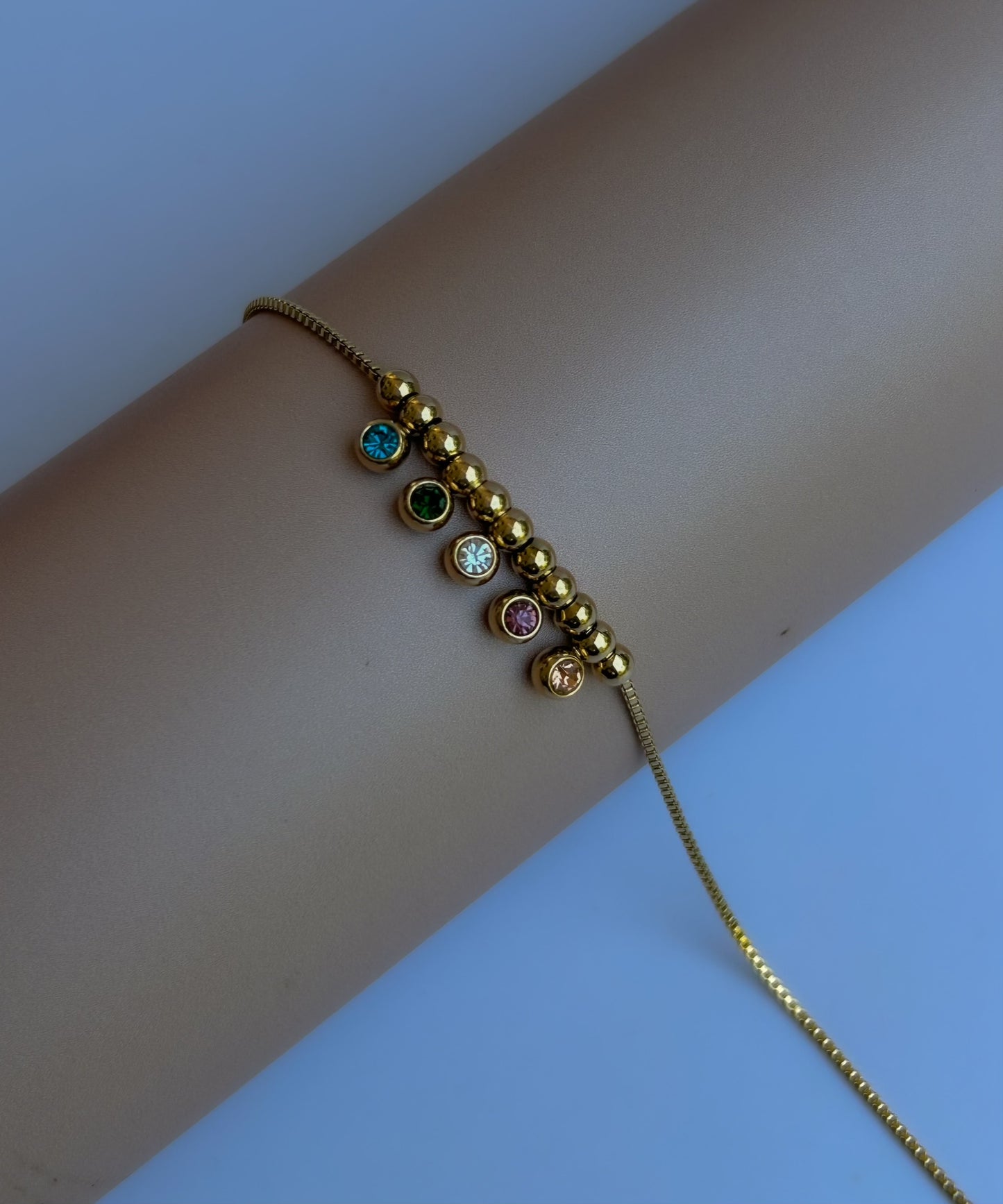 Rainbow Anklet