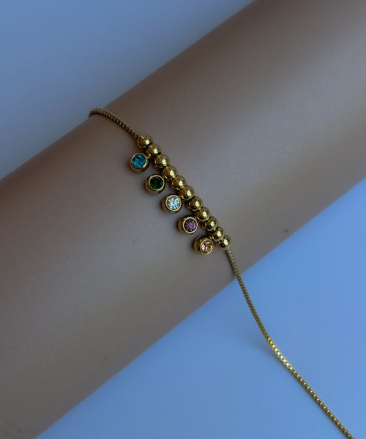 Rainbow Anklet