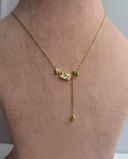 Rainbow Vine Necklace