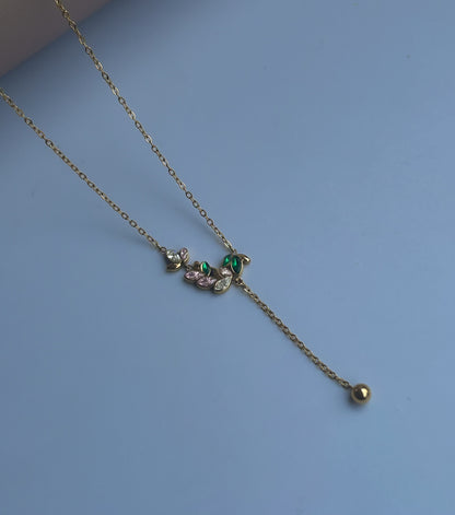 Rainbow Vine Necklace