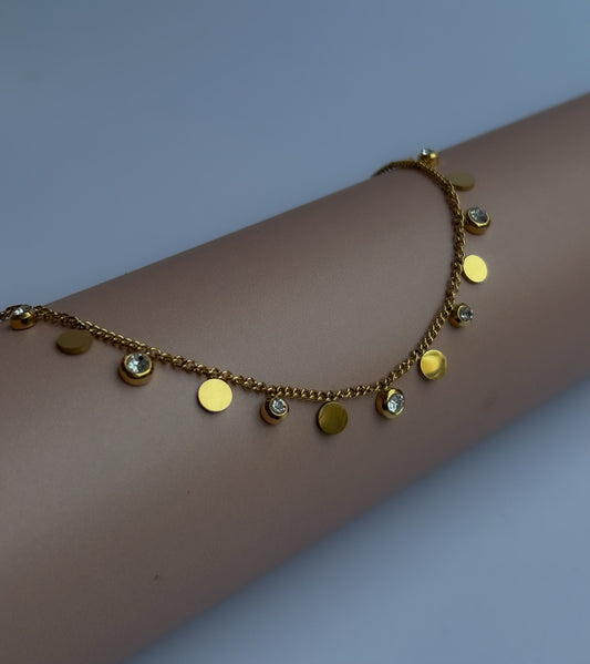 Sunlit Dots Necklace
