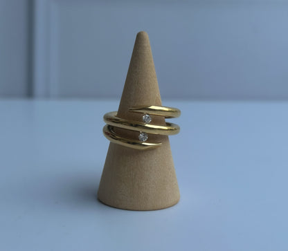 Aure Coil Ring
