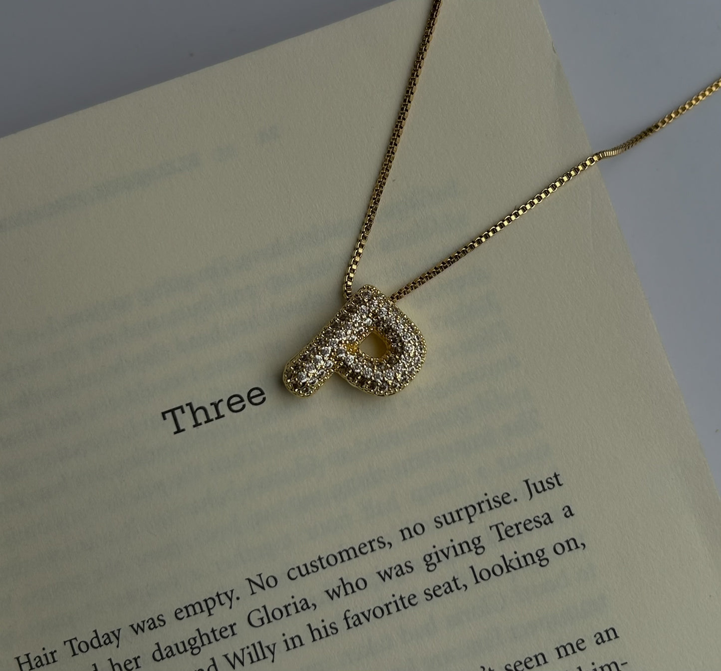 Bold Chic Initials Necklace