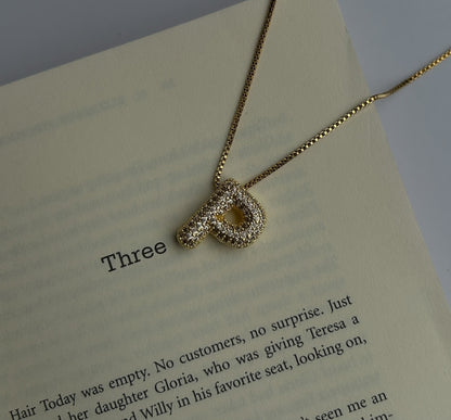 Bold Chic Initials Necklace