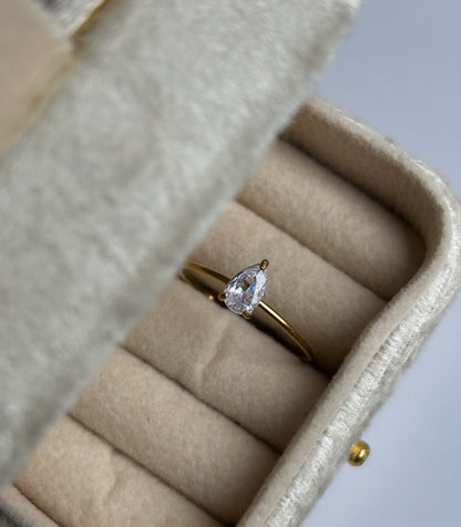 Mint Whisper Ring