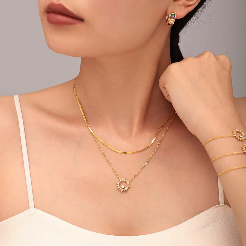 Golden Rise Necklace