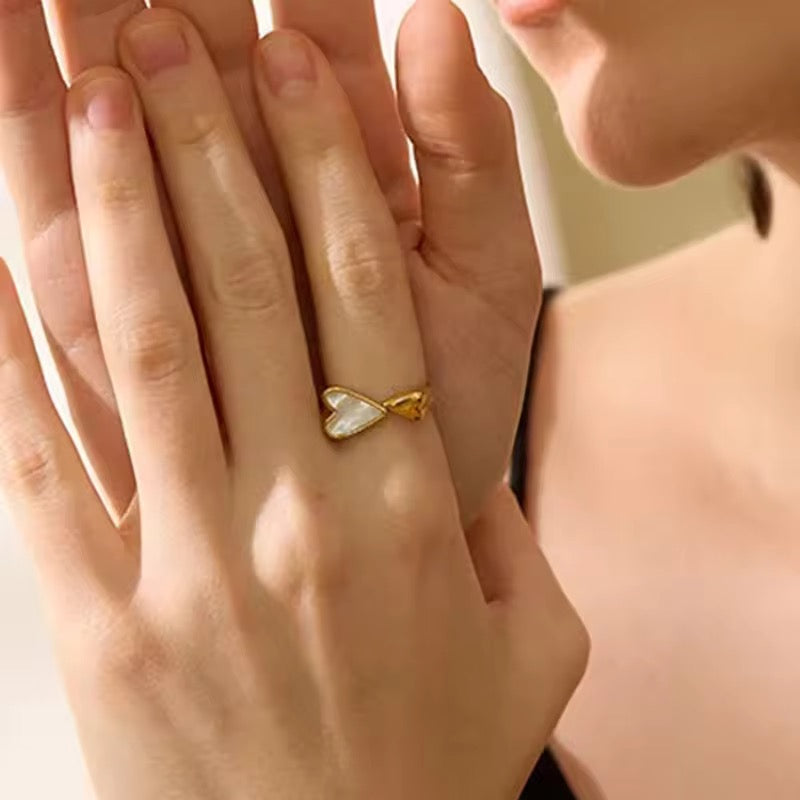 Dual Heart Ring