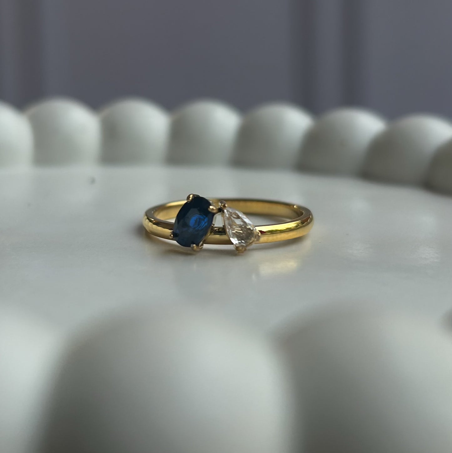 Misty Blue Ring