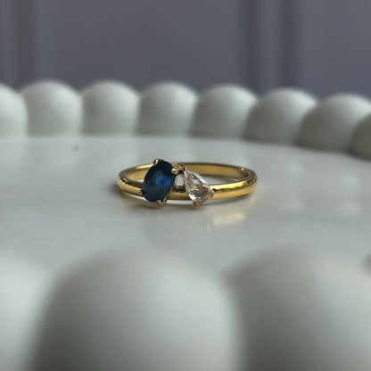 Misty Blue Ring