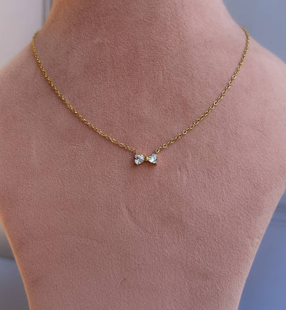 Charm Bow Necklace
