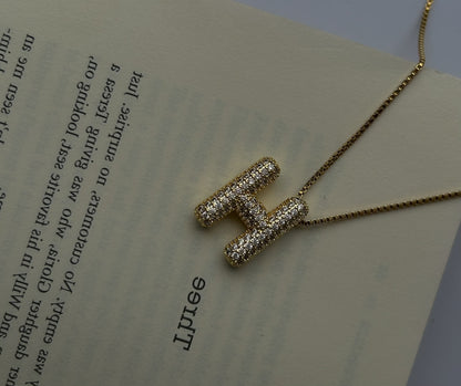 Bold Chic Initials Necklace
