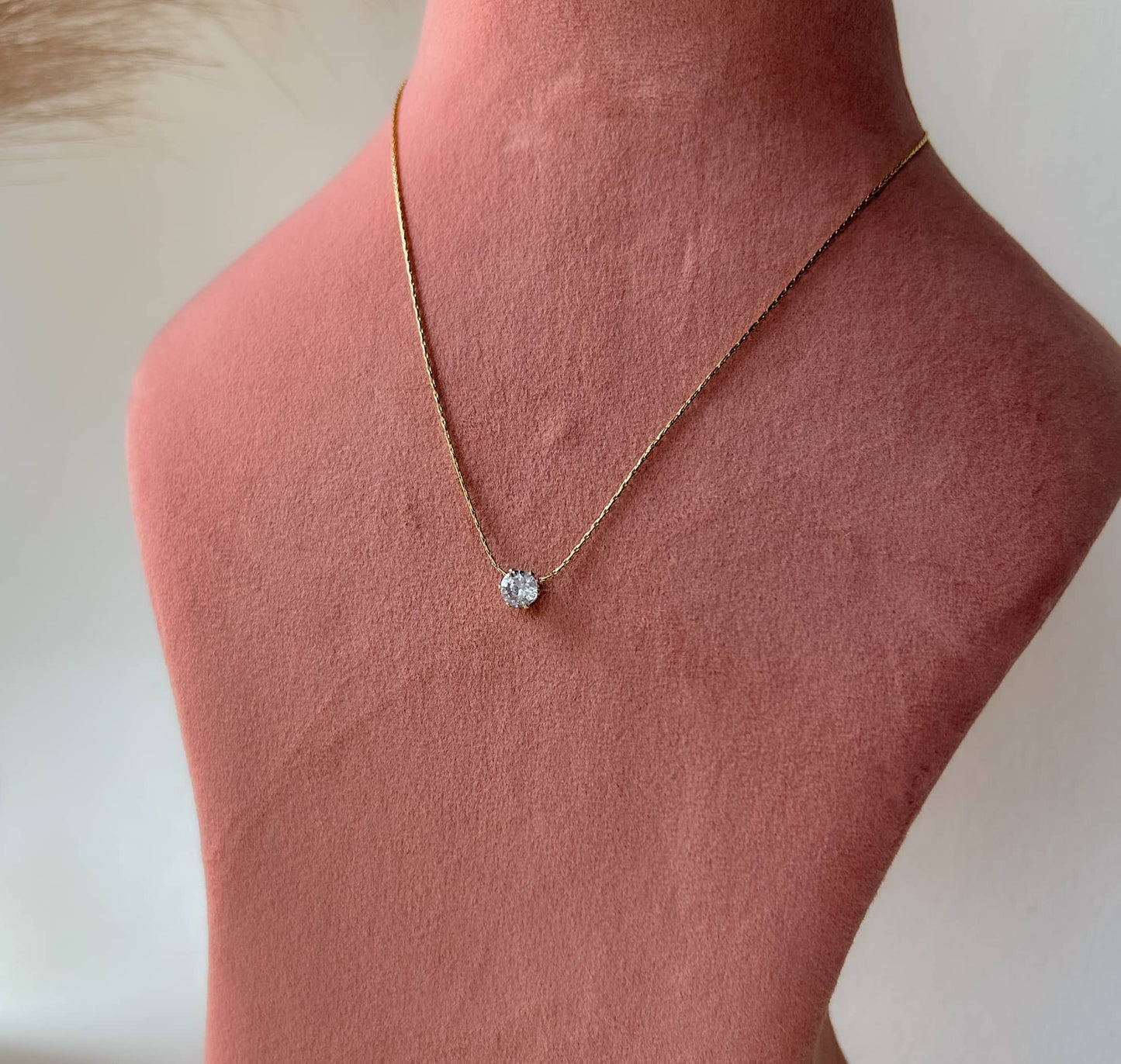 Solitaire Necklace