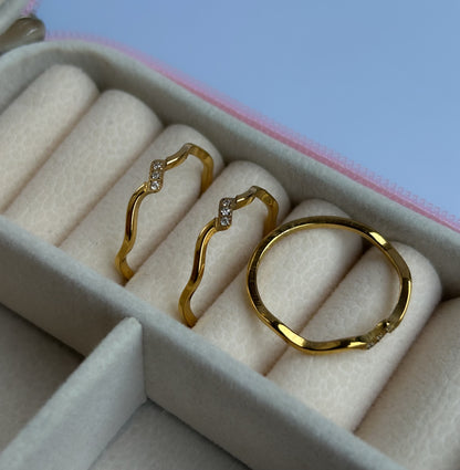 The Staple Ring ( Set of 3)