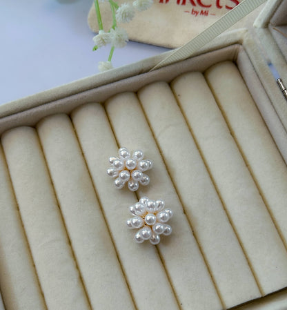 Moonlit Bloom Studs