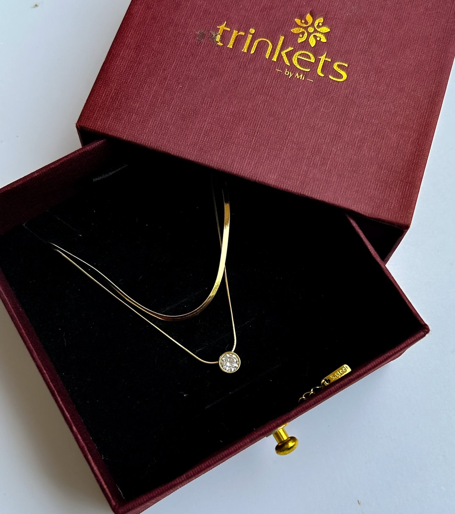 Crystal Calm Layered Necklace