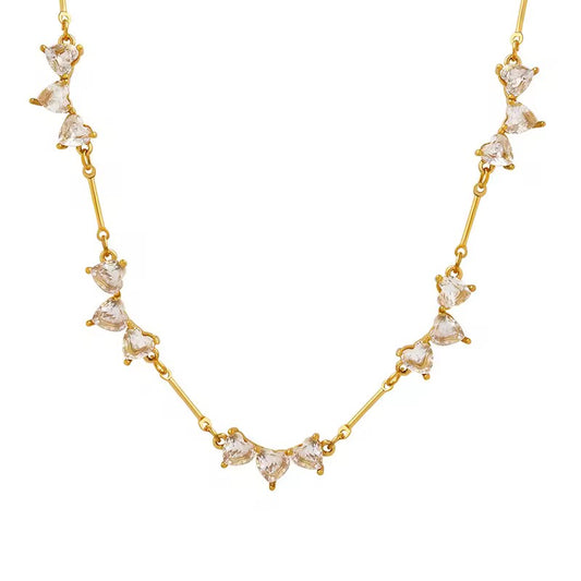 Halo Line Necklace
