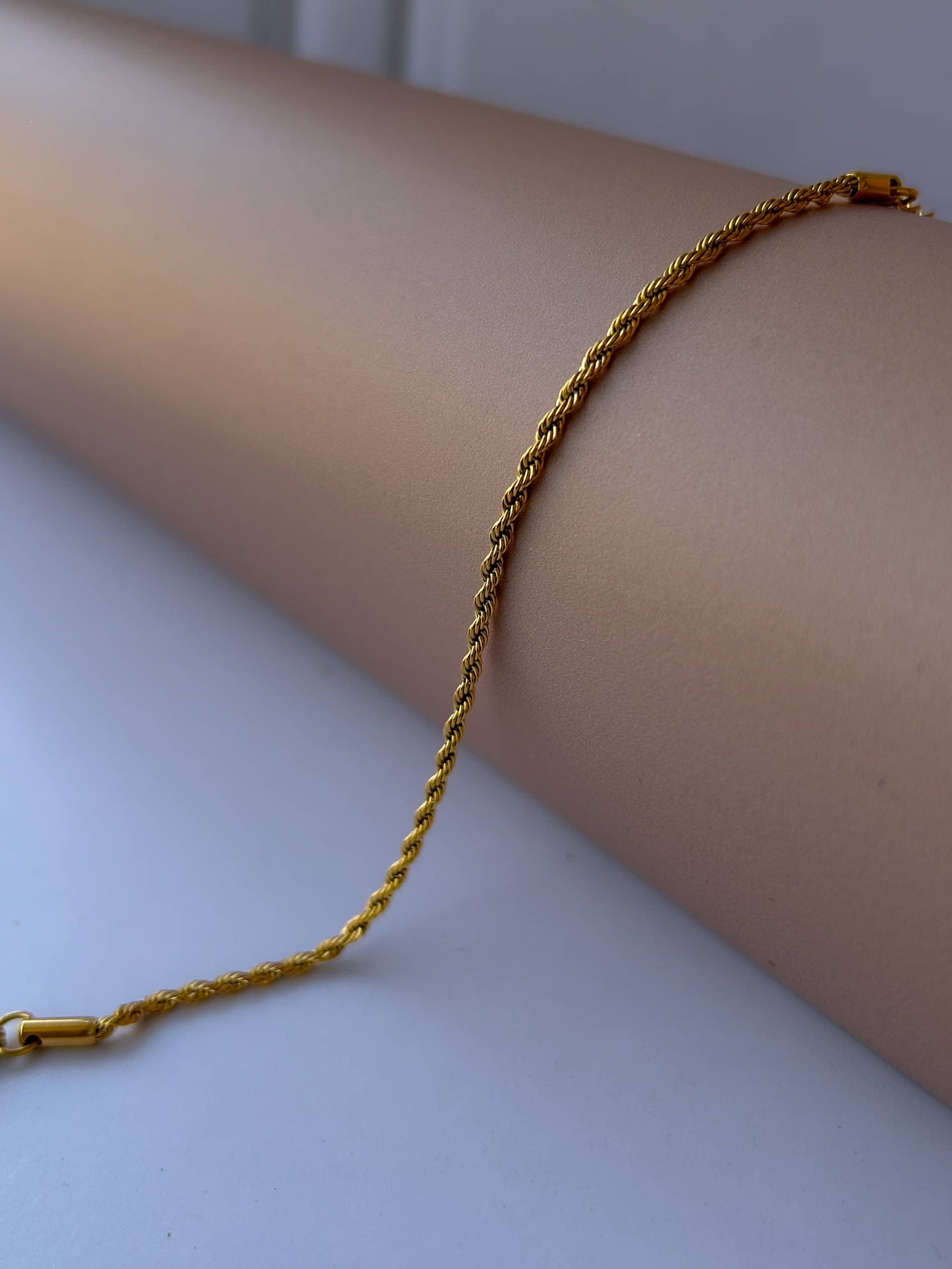 Twisted Golden Bracelet