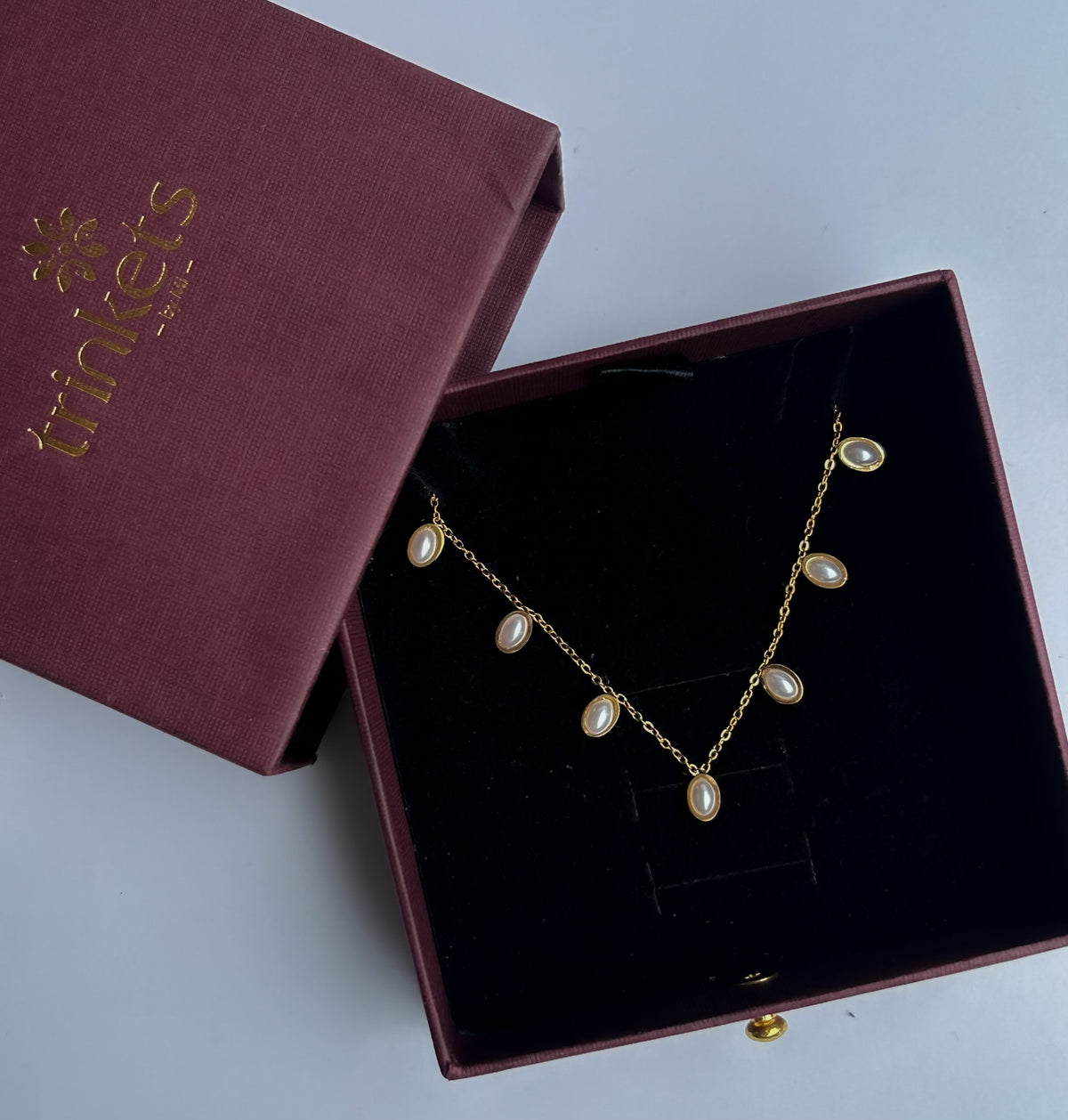 Pearl Drops Necklace