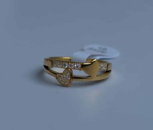 Icy Heart Ring