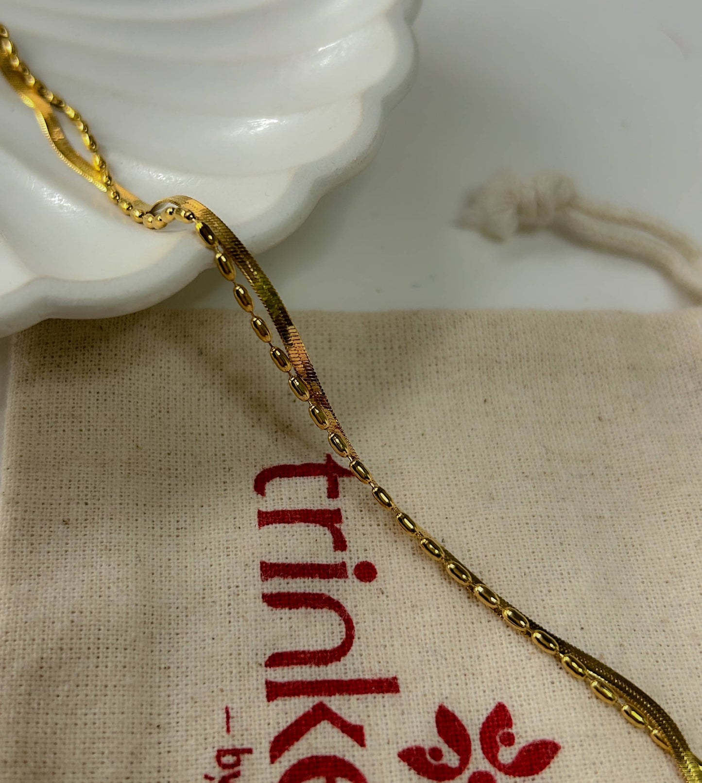 Bead and Band Bracelet